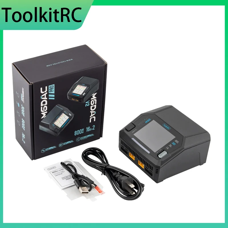 Toolkitrc M6Dac Smart Charger - ToolkitRC M6DAC V2 M6DAC Pro Dwukanałowa