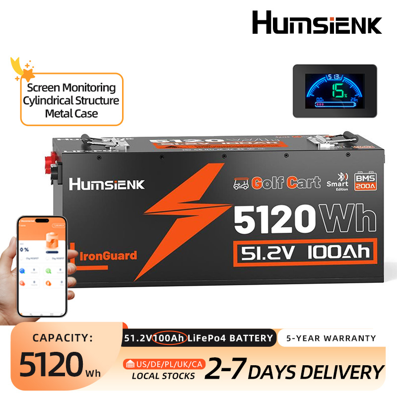 Lifepo4 12V 100Ah Bms Bluetooth - Akumulator LiFePO4 Humsienk 48V 100Ah, specjalizowany
