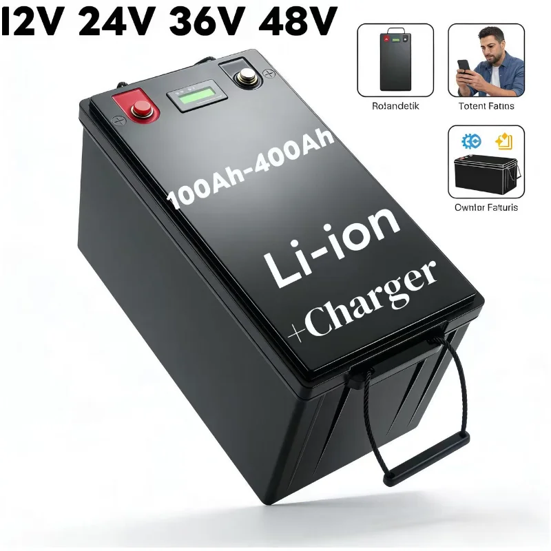 Lifepo4 12V 100Ah Bms Bluetooth - Bluetooth BMS do baterii litowych |