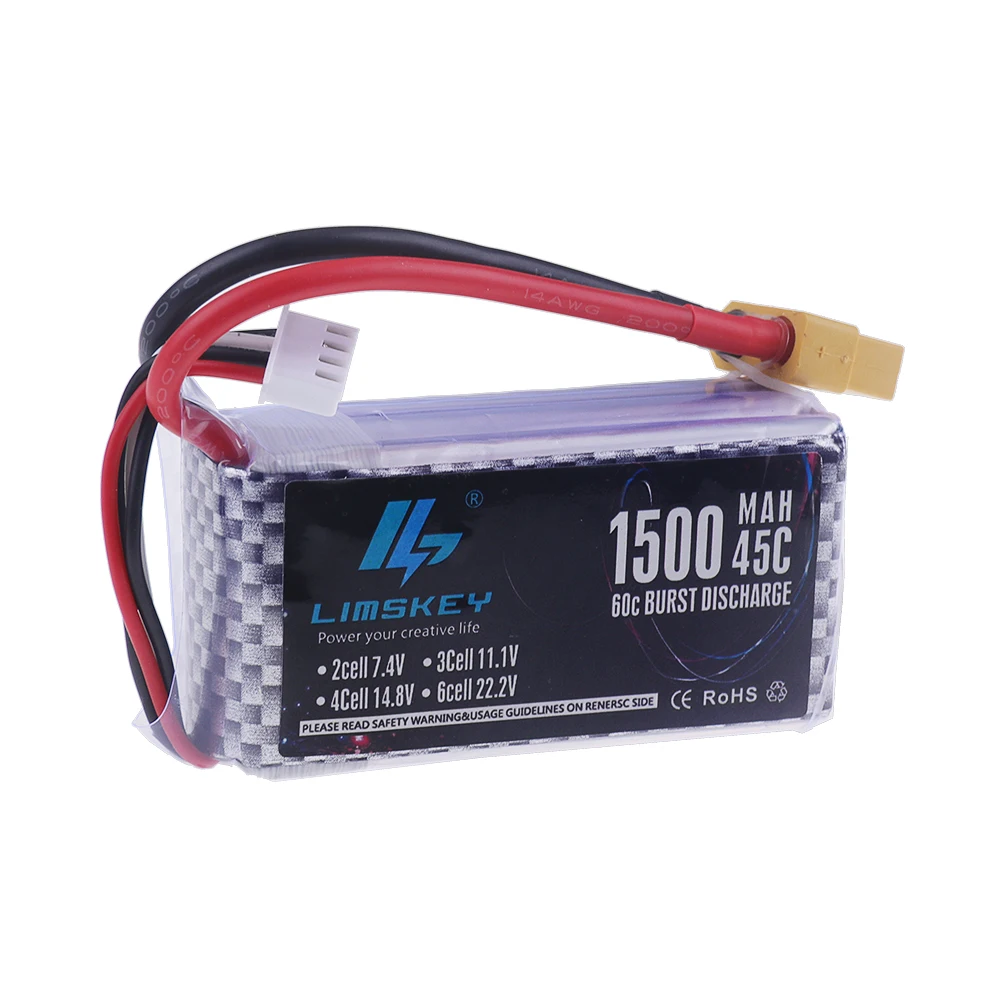 2S 3S 4S 6S Akumulator Lipo 7. – 4S Lipo Battery 14.8V 6000Mah recenzja i cena