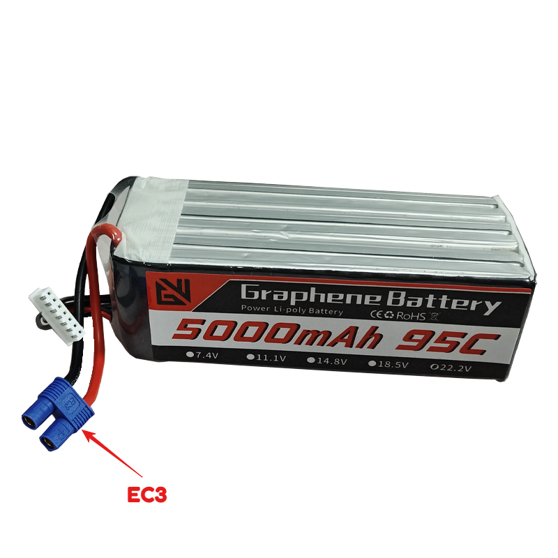 Akumulator LiPo 95C o dużej po – 6S Lipo Battery 22.2V 5000Mah recenzja i cena