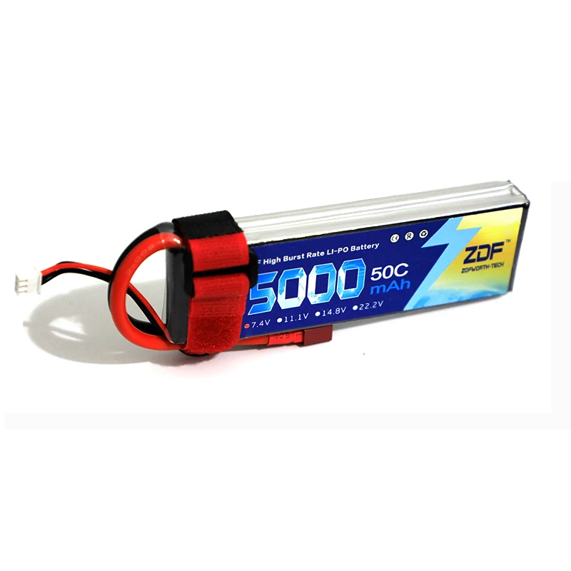 Akumulator ZDF FPV 450 500 7.4 – 6S Lipo Battery 22.2V 5000Mah recenzja i cena