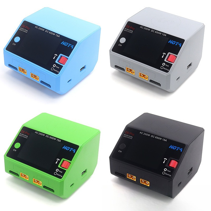 Ładowarka balansująca HOTA D6  – Hota D6 Pro Dual Lipo Charger recenzja i cena