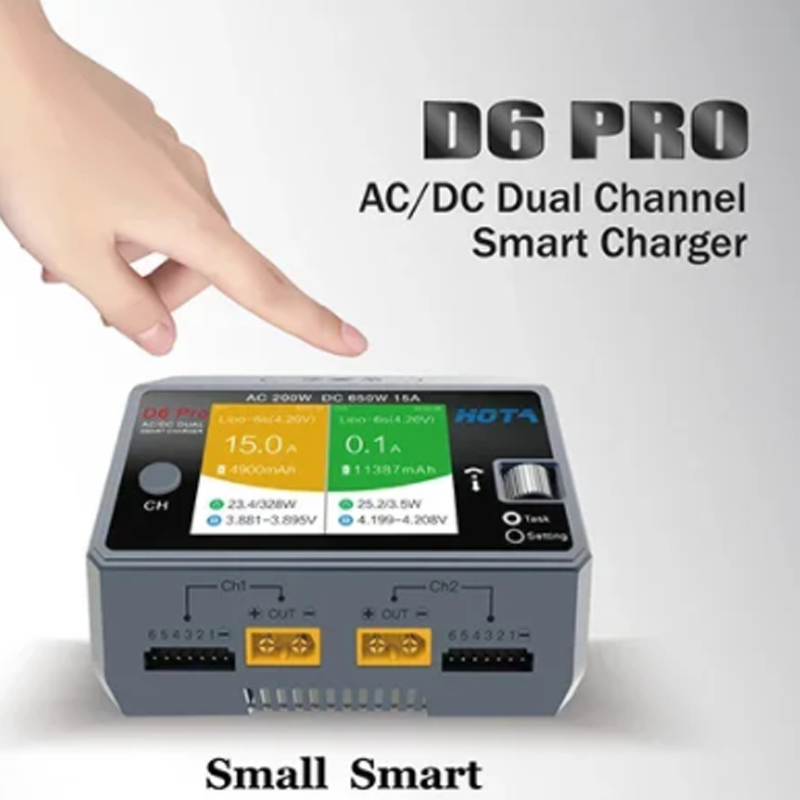 HOTA D6 Pro 200W AC/650W DC Dw – Hota D6 Pro Dual Lipo Charger recenzja i cena