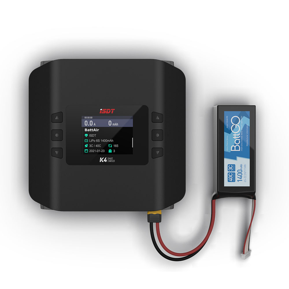 Ładowarka inteligentna ISDT K4 – Isdt K4 Dual Lipo Charger recenzja i cena