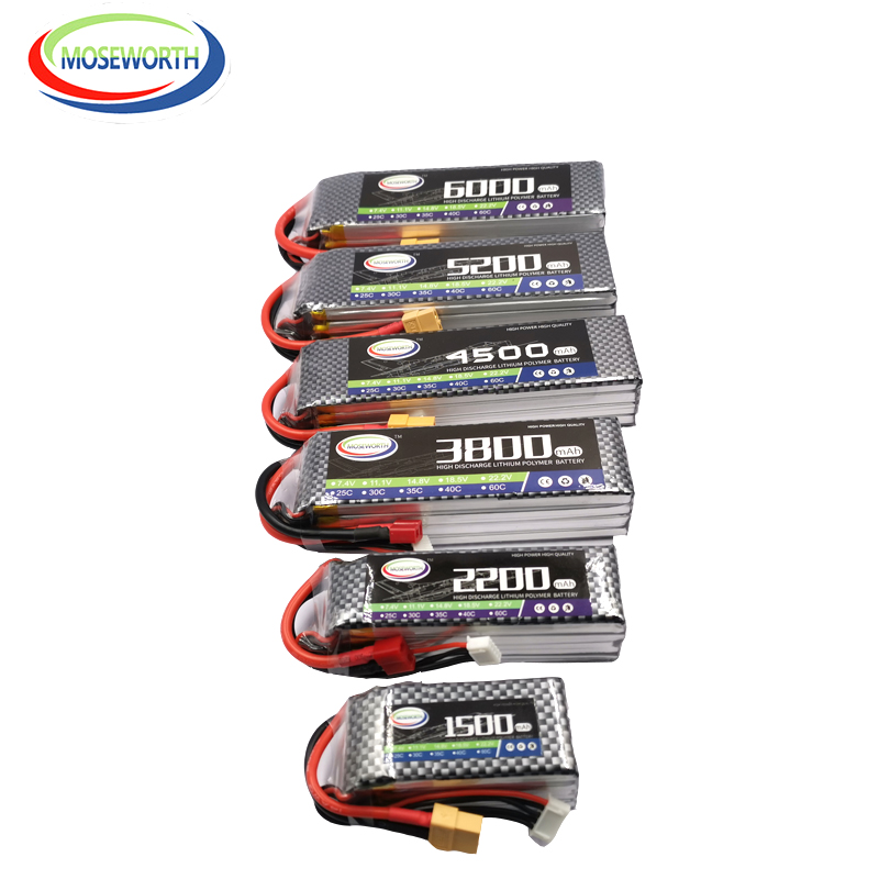 2S 3S 4S 6S RC LiPo Battery 7. – 4S Lipo Battery 14.8V 6000Mah recenzja i cena