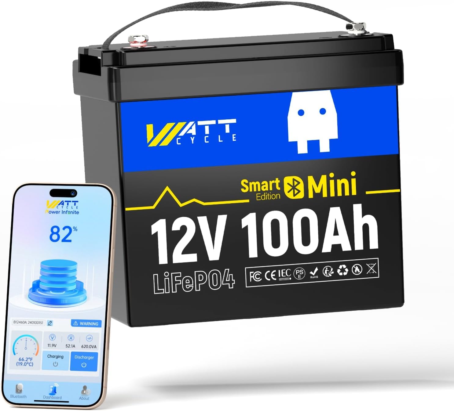 12V 100Ah Mini akumulator LiFe – Lifepo4 12V 100Ah Bms Bluetooth recenzja i cena