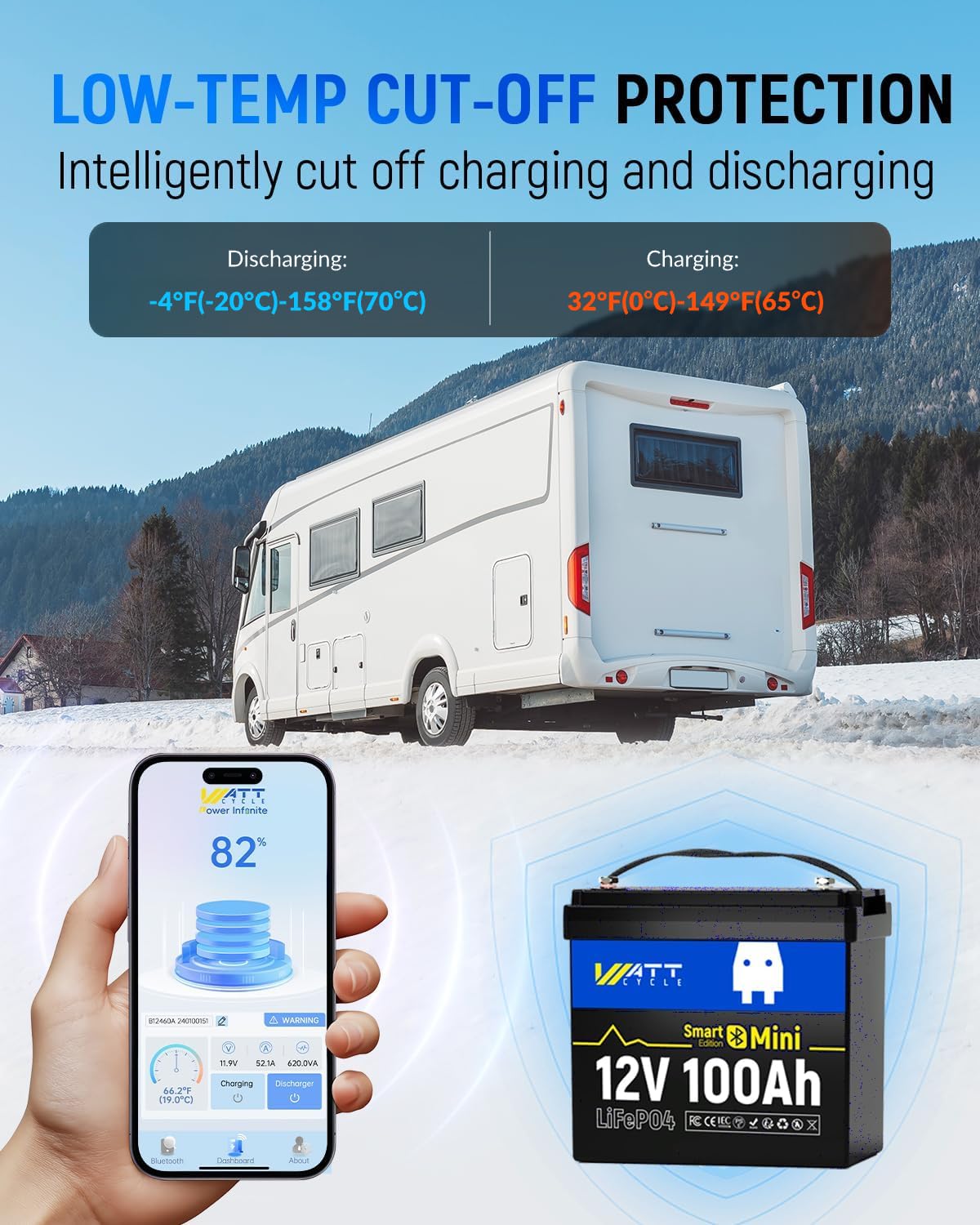 12V 100Ah Mini akumulator LiFe – Lifepo4 12V 100Ah Bms Bluetooth recenzja i cena