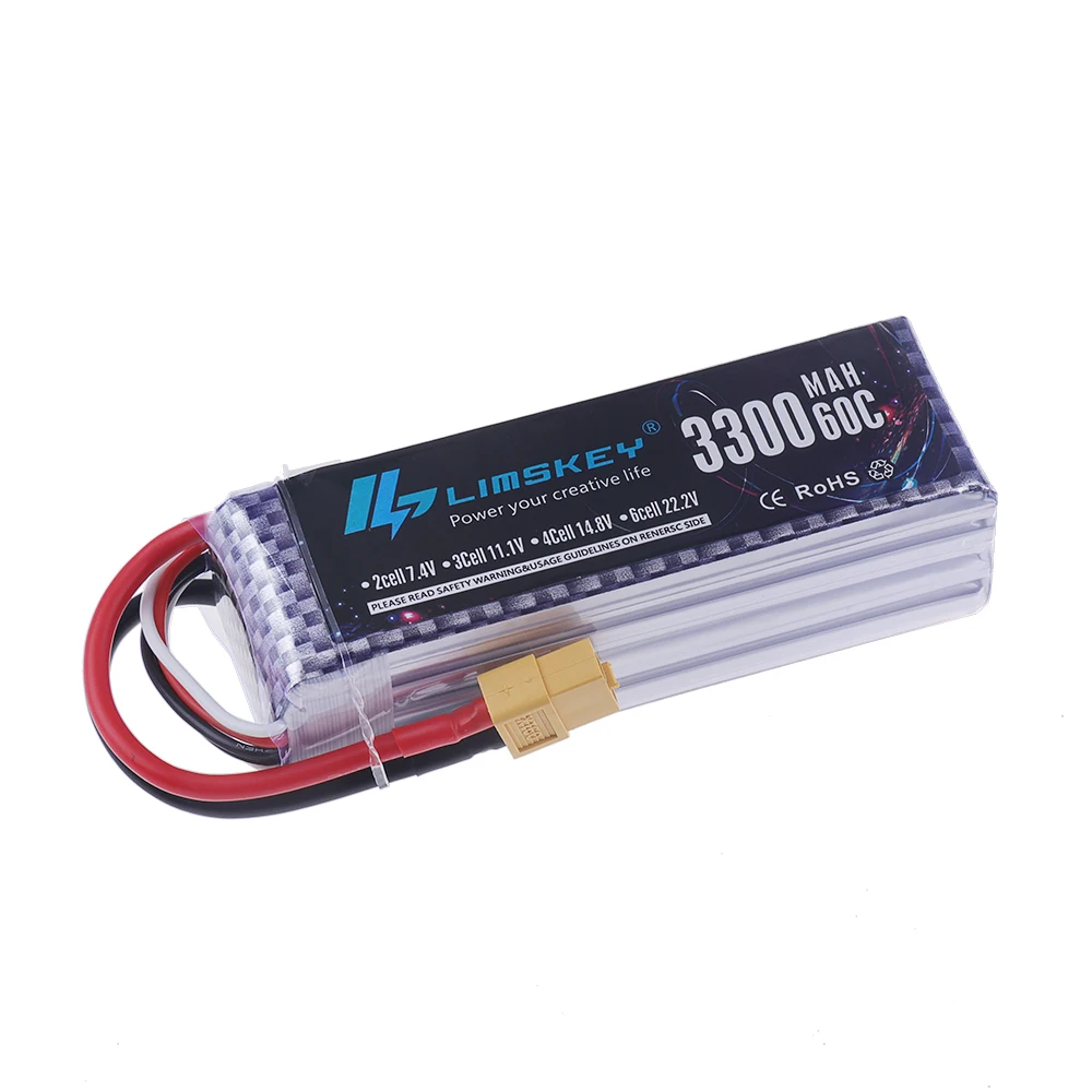 Akumulator Lipo 60C 14.8V 4S 1 – 4S Lipo Battery 14.8V 6000Mah recenzja i cena