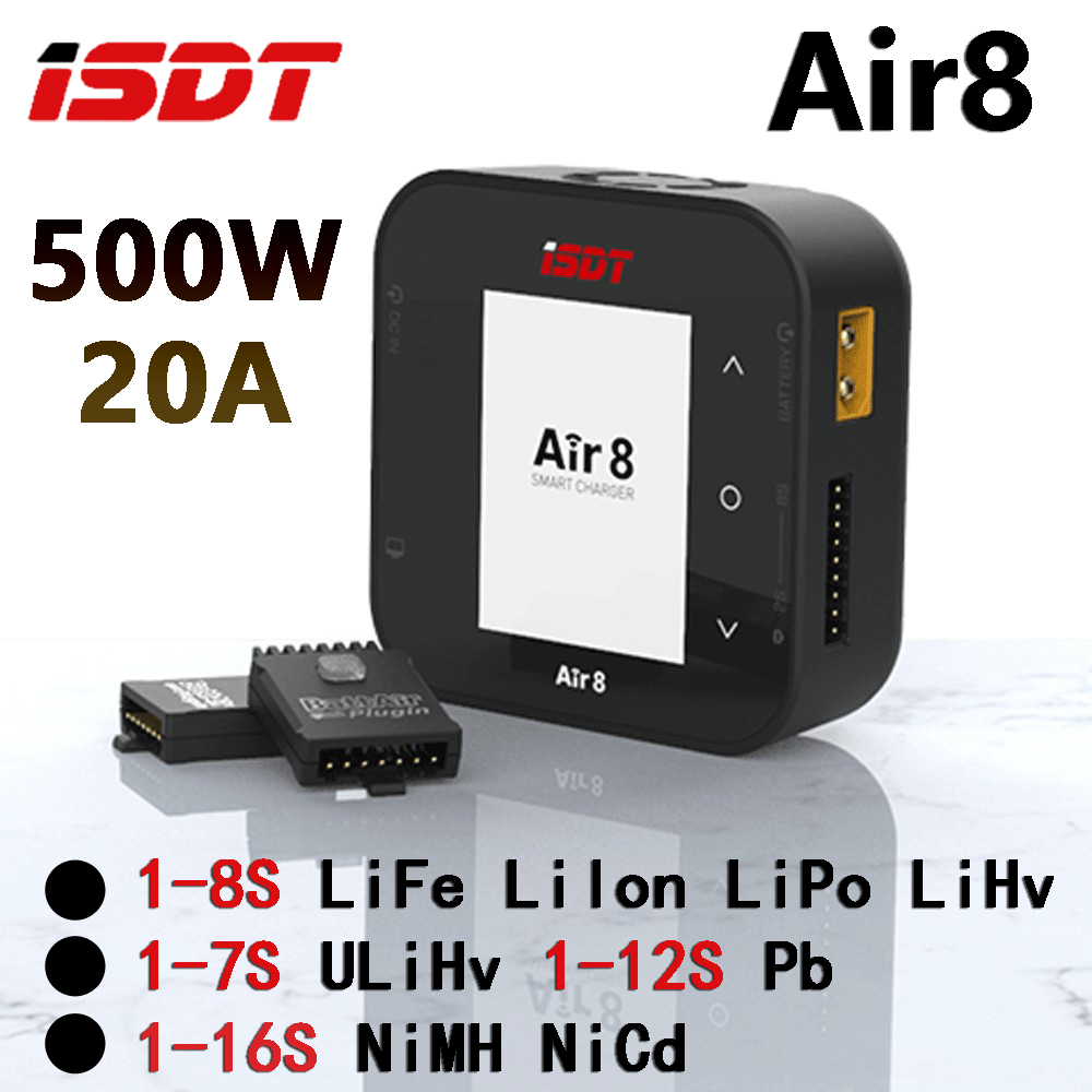 ISDT Air8 DC 500W Inteligentna – Isdt Air8 8S Lipo Charger recenzja i cena