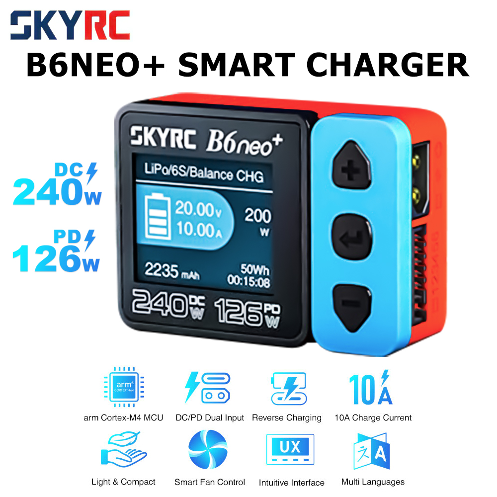 SkyRC B6 neo Smart Charger DC  – Skyrc B6 Neo Smart Charger recenzja i cena