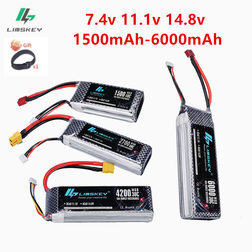 Akumulator Lipo 2S 3S 4S 7.4V  – 4S Lipo Battery 14.8V 6000Mah recenzja i cena